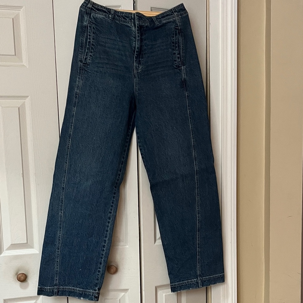 Habitual Dark Blue Straight Leg Jeans